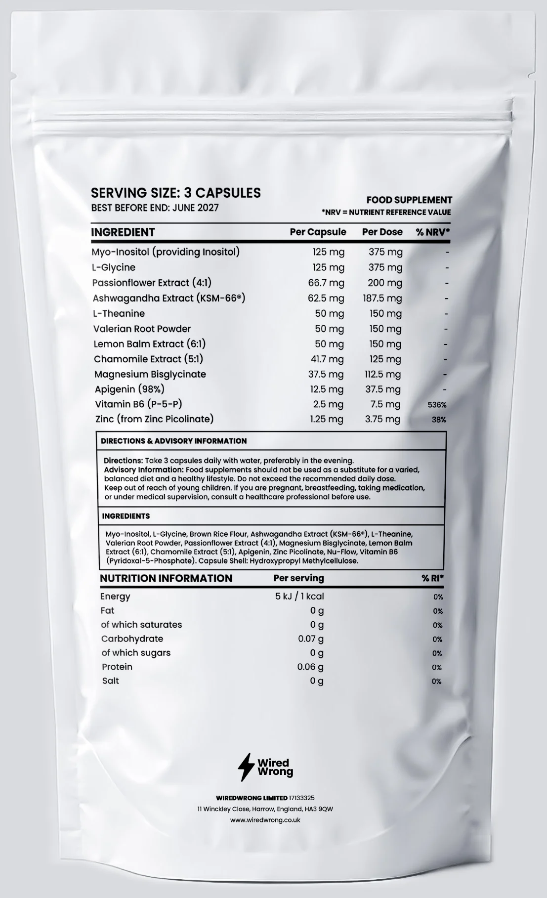 Downshift ingredients